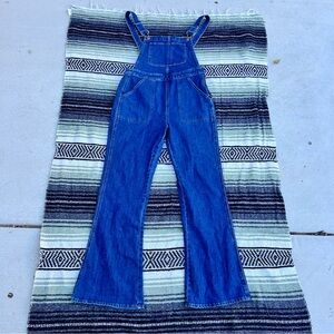 Madewell Flea Market Flare Overalls size L